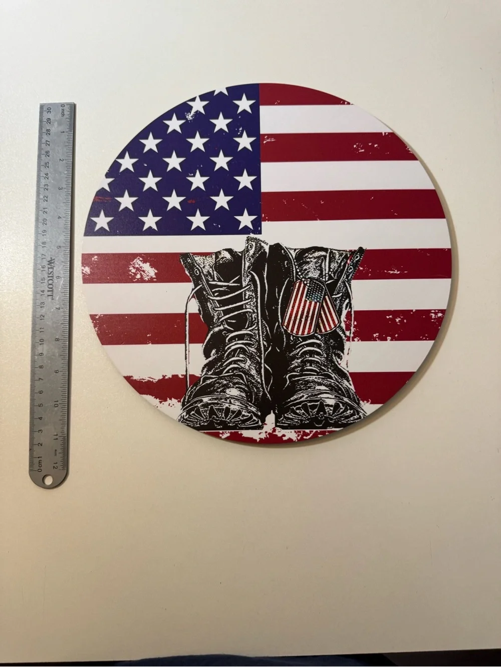 N/A patriotic round